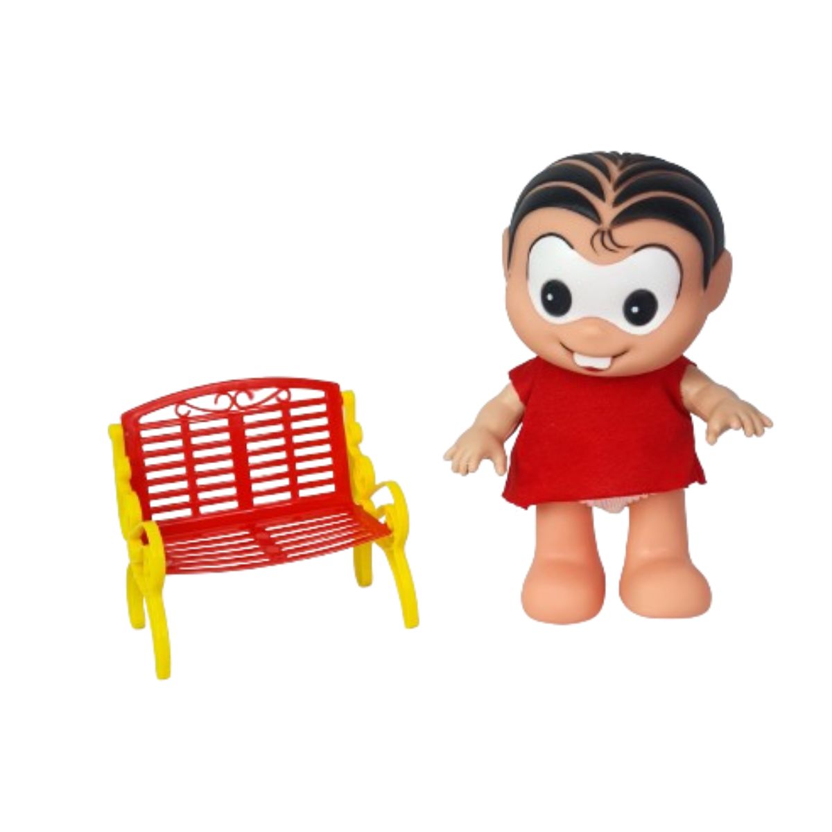 Boneca Turma Da Mônica Mini Banquinho - Samba Toys Boneca Turma Da Mônica Mini Banquinho - Samba Toys